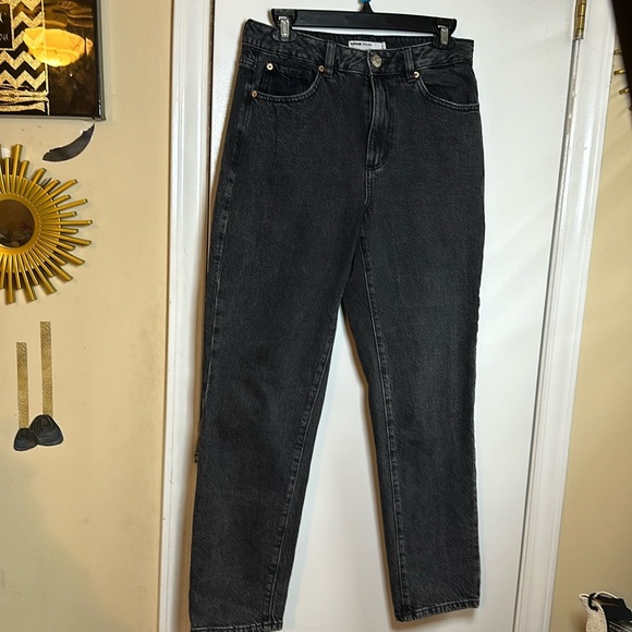 Garage Denim - Garage black denim mom jeans